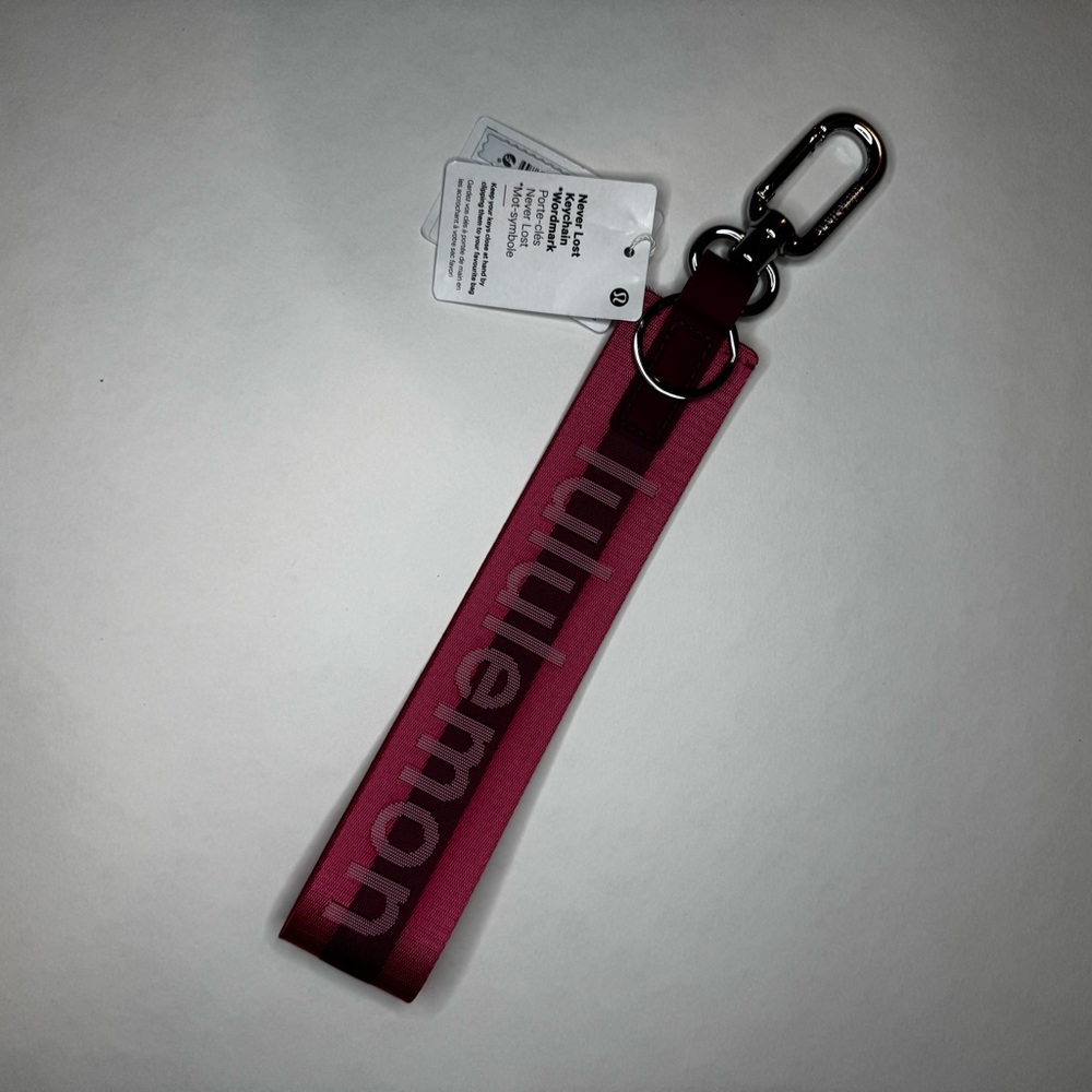 SOLD Lululemon Never Lost Keychain